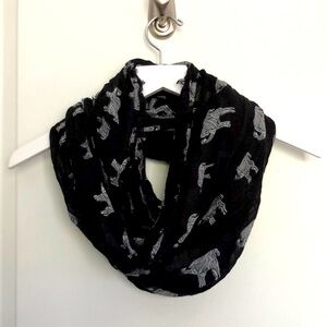 Elephant Print Infinity Scarf